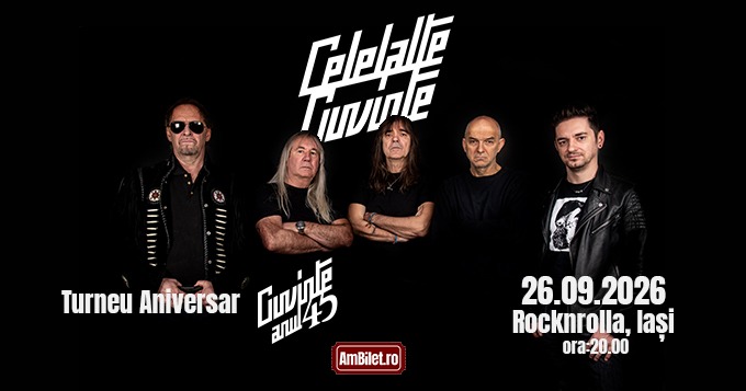 Turneu Aniversar Celelalte Cuvinte - Anul 45 - Iași