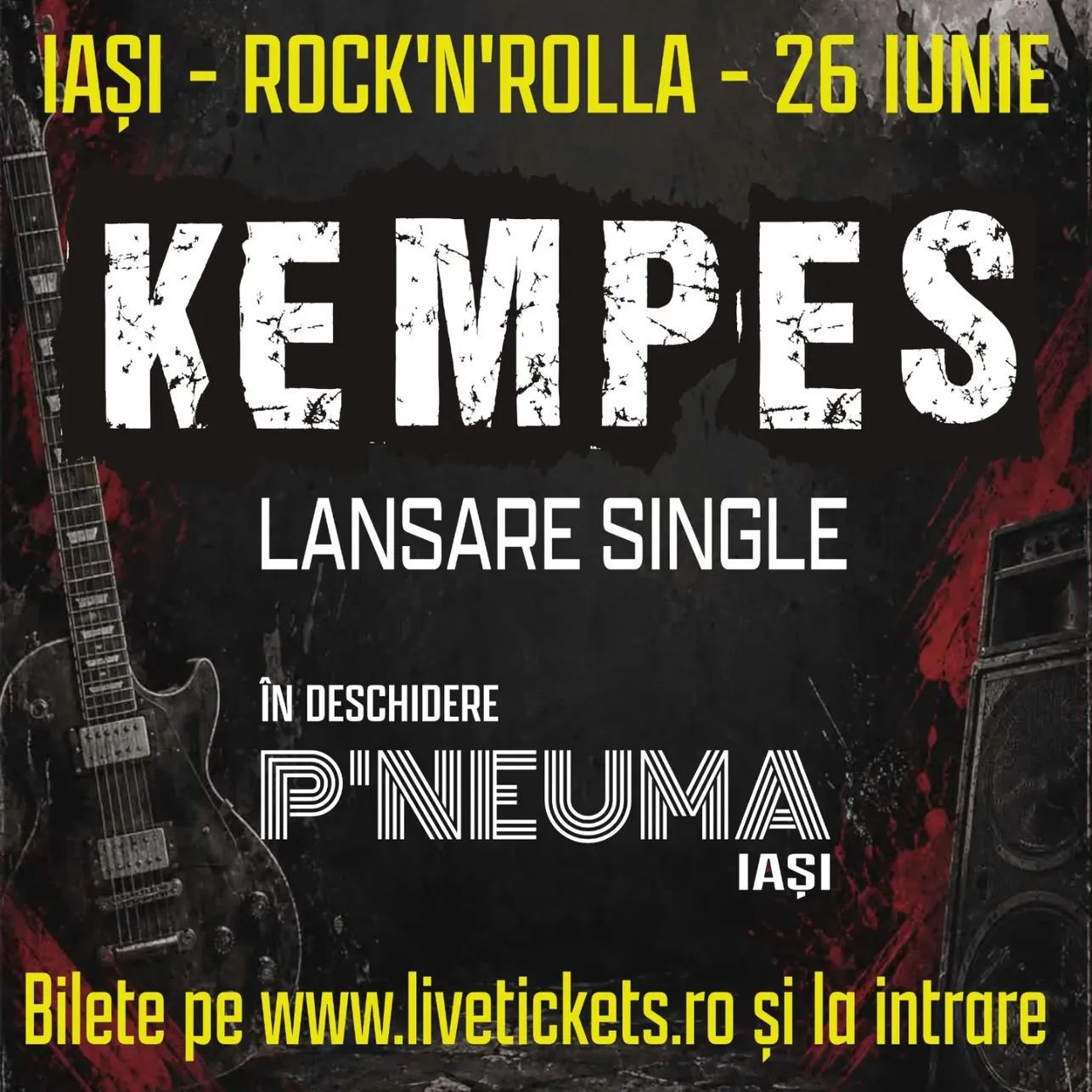 KEMPES- Lansare single -Iasi 