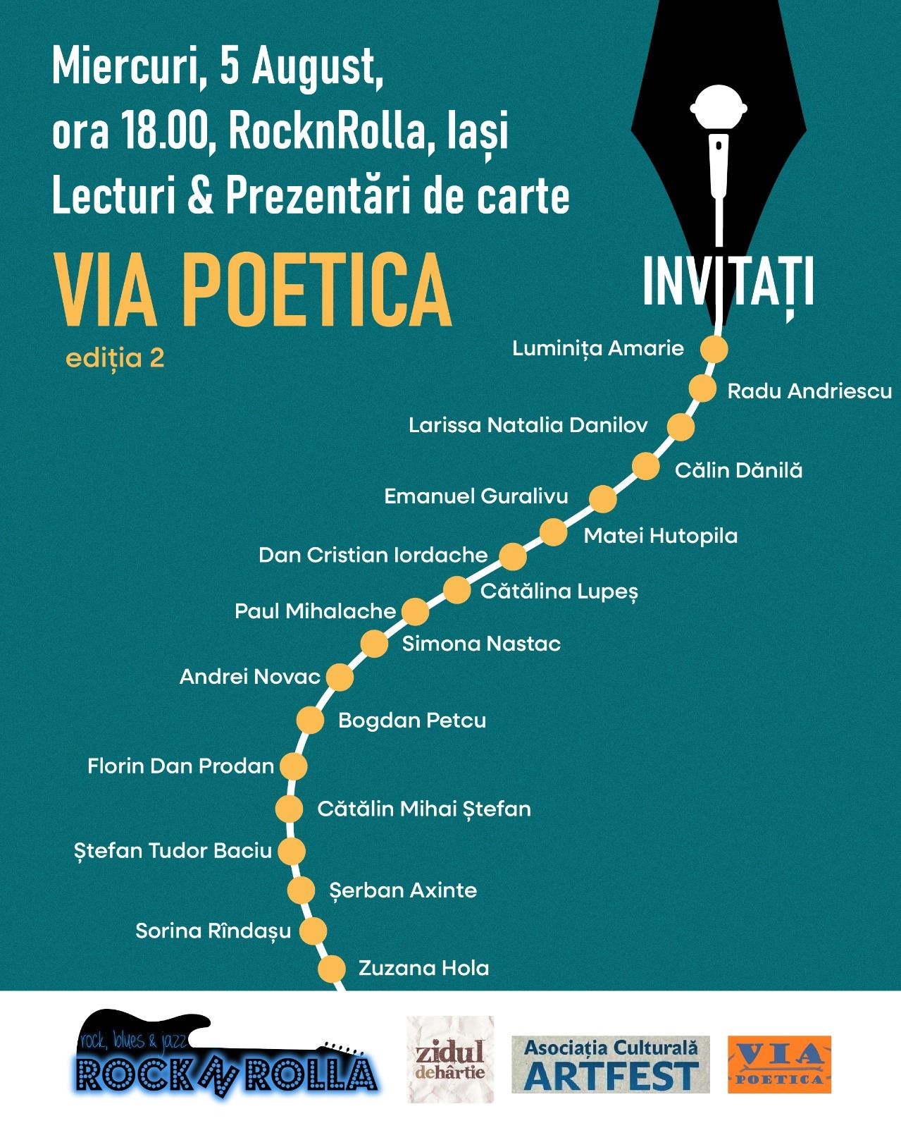 VIA POETICA revine la RocknRolla! 📖🎙️